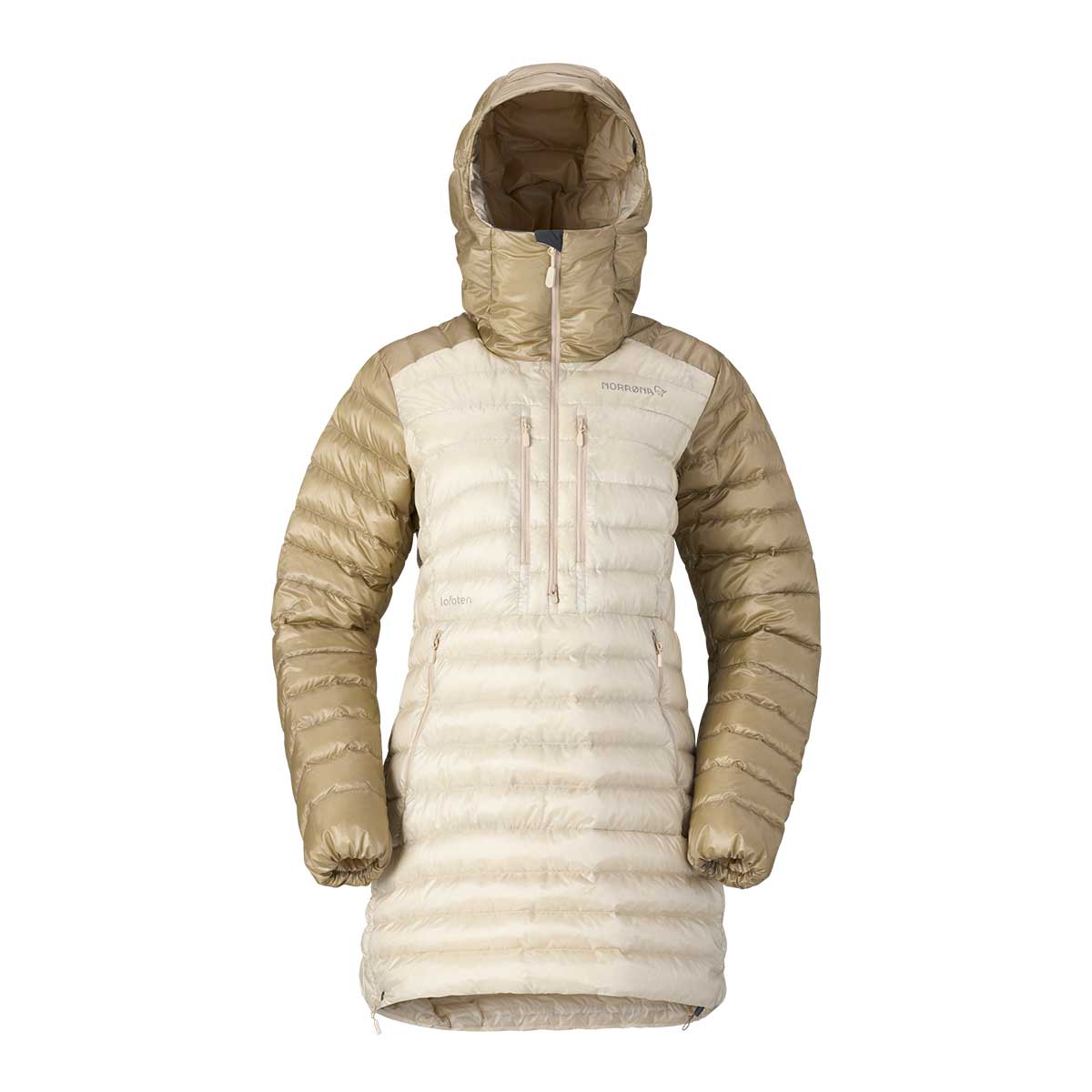 Norrona Lofoten Down800 Anorak Women's in Oatmeal
